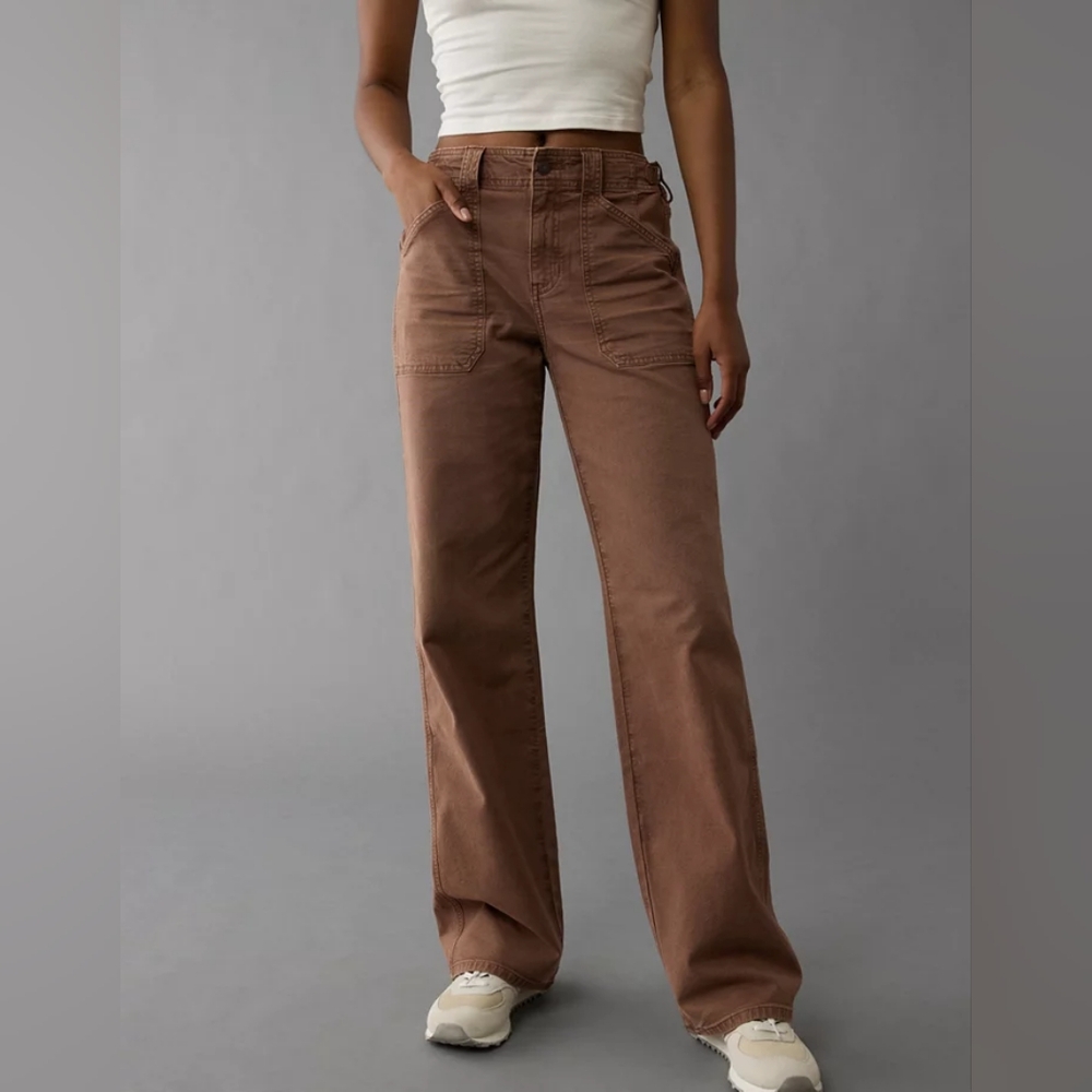 AE Stretch High-Waisted Stovepipe Pant